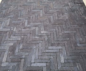 Клинкерная брусчатка ригель Westerwalder Klinker WK-PK15-rigel Schwarz-bunt Edelglanz, 240x55x52 мм