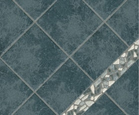 Напольный декор Stroeher 0242.12 ROCCIA Бордюр XII RO 12, 240x85x10 мм